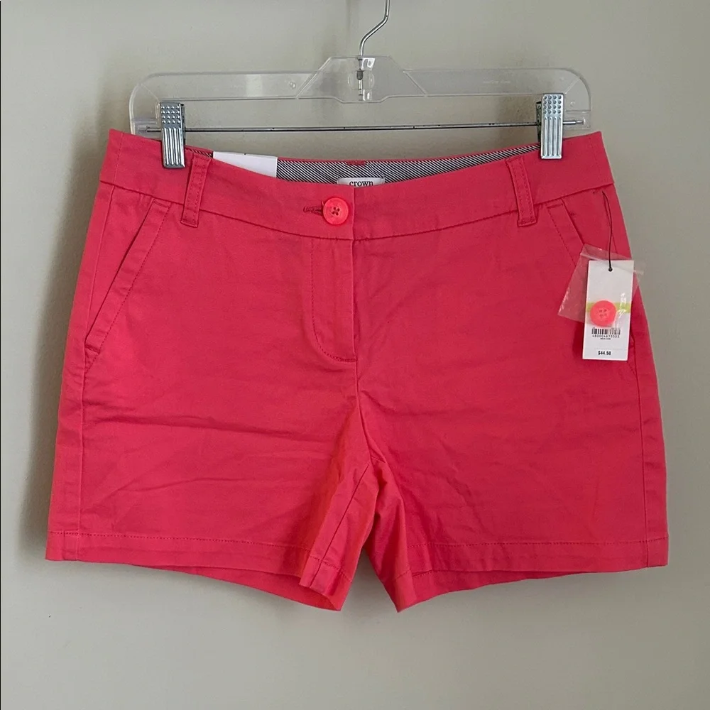 crown & ivy Women's Coral Shorts - Picture 2 of 7